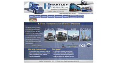 Desktop Screenshot of hartleytrans.com